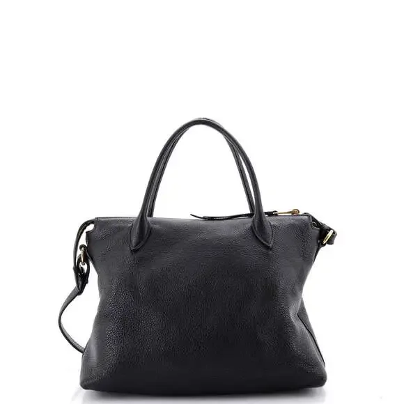 Prada Dual Strap Zip Tote Vitello Daino #247382P13B - Picture 3 of 7